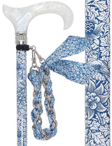 Songbird Harmony Rhinestone Pattern Orthopedic Derby Cane Yes Adjustable - Tophatter Daily Deals
