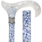 Songbird Harmony Rhinestone Pattern Orthopedic Derby Cane Adjustable - Tophatter Daily Deals