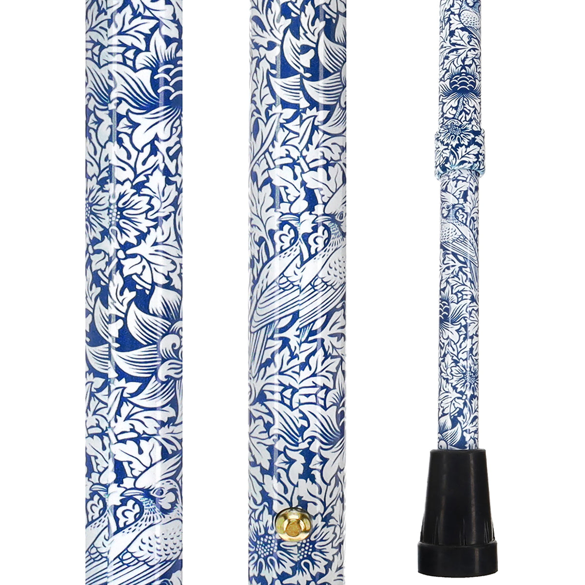 Songbird Harmony Rhinestone Pattern Orthopedic Derby Cane Adjustable - Tophatter Daily Deals