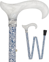 Songbird Harmony Rhinestone Pattern Orthopedic Derby Cane Adjustable - Tophatter Daily Deals