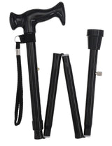 Orthopedic Comfort Handle Cane: Folding Retractable Ice Tip Folding Canes - Tophatter Daily Deals