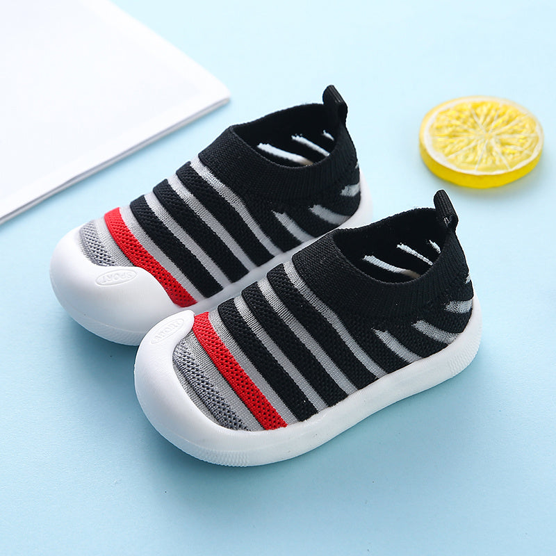 Baby toddler shoes Black 0 - Tophatter Daily Deals