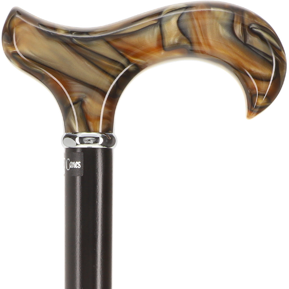 Pearlescent Acrylic Derby Cane w/ SafeTbase Safetbase Canes - Tophatter Daily Deals