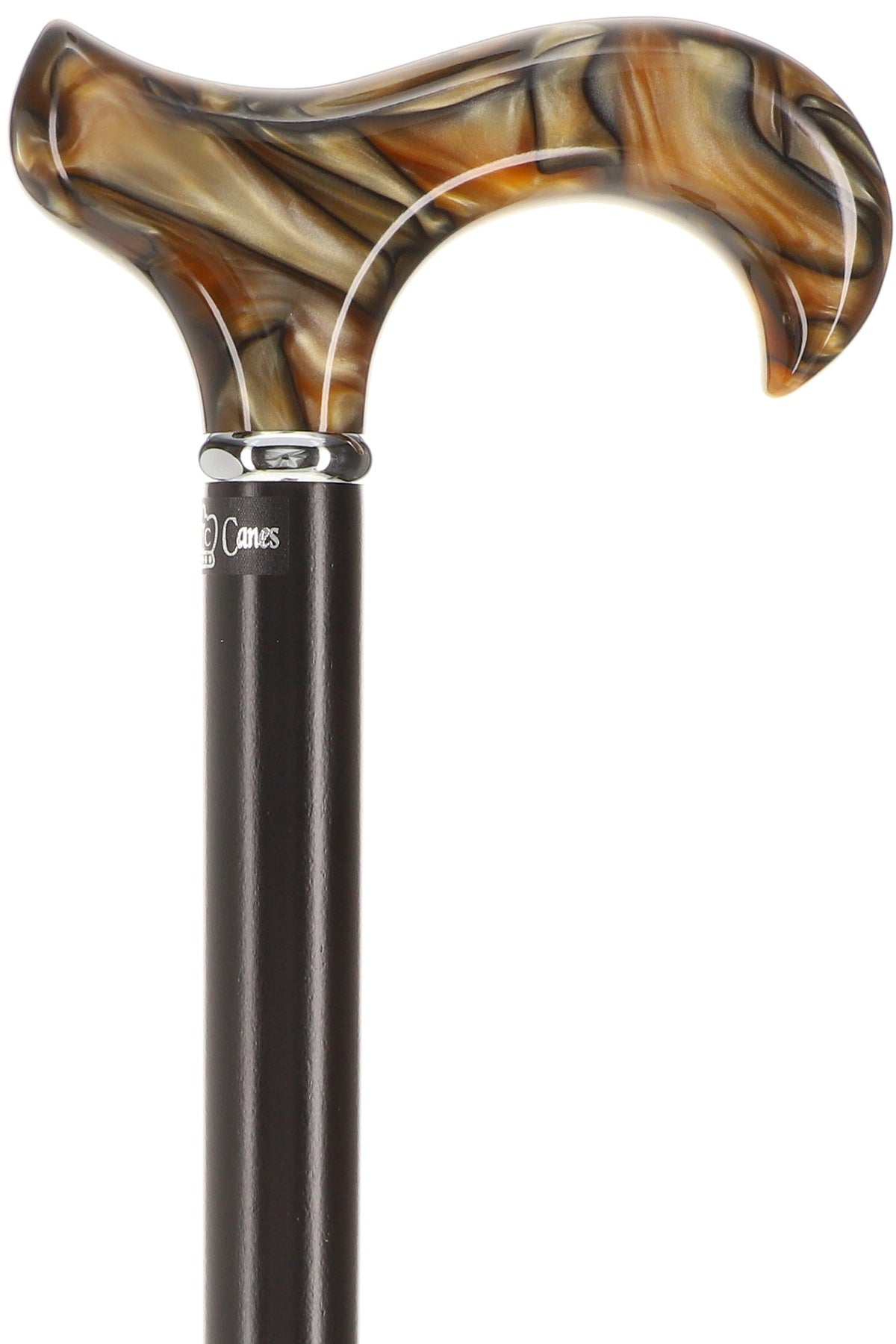 Pearlescent Acrylic Derby Cane w/ SafeTbase Safetbase Canes - Tophatter Daily Deals