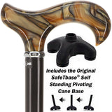 Pearlescent Acrylic Derby Cane w/ SafeTbase Safetbase Canes - Tophatter Daily Deals