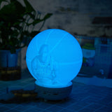 3d Printed Basketball Night Light Voice-activated Bluetooth Speaker 7 - Tophatter Daily Deals