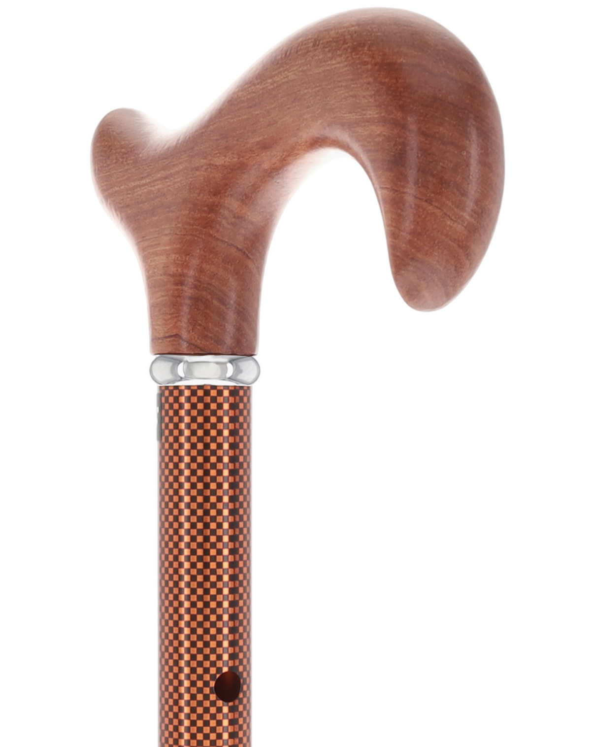 Luxury Folding Rosewood Cane, Adjustable & Collapsible Folding Canes - Tophatter Daily Deals