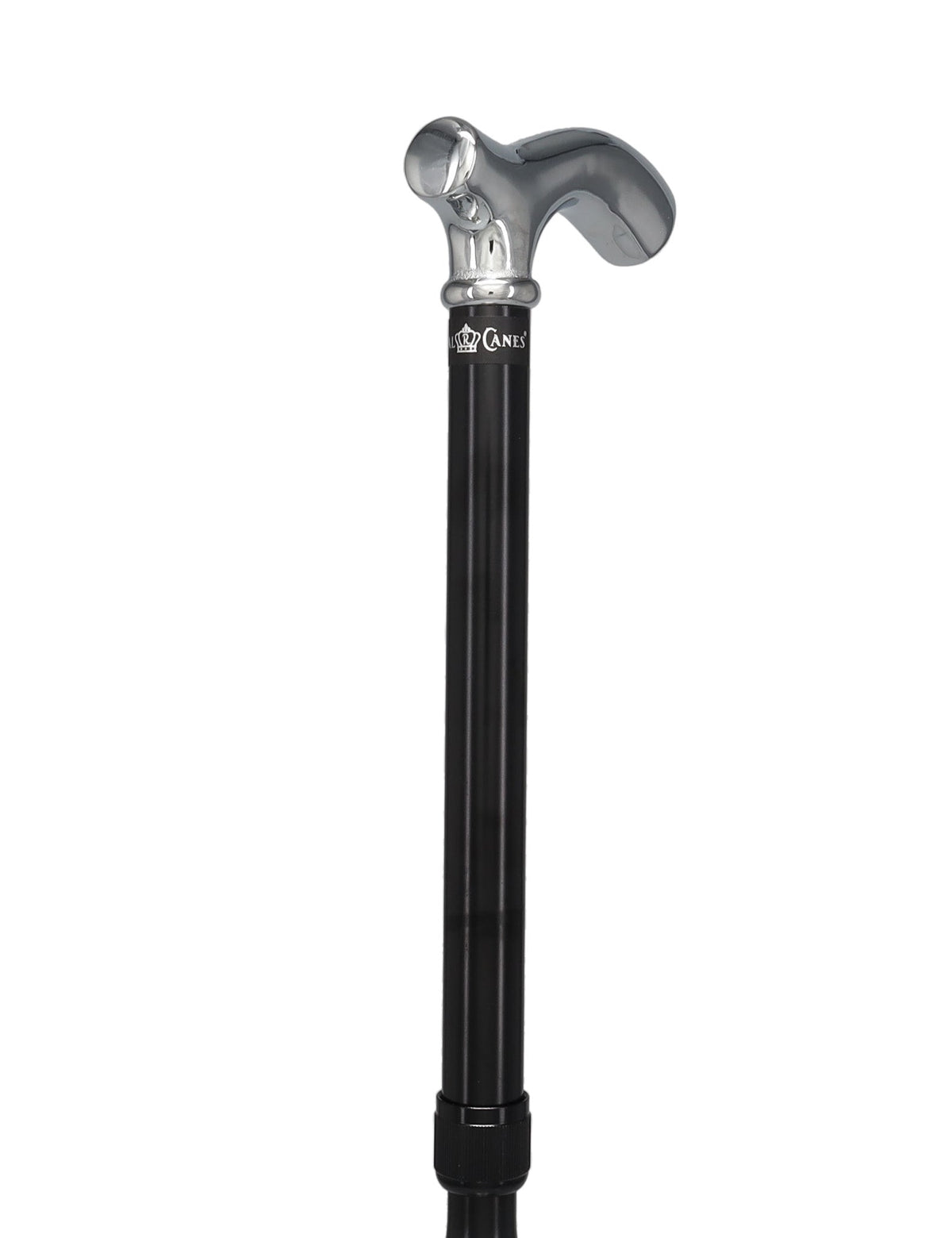 Chrome Slim Line Fritz: Petite Handle, Folding Adjustable Plated Handle Walking Canes - Tophatter Daily Deals