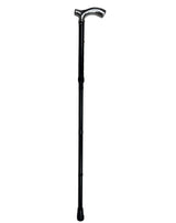 Chrome Slim Line Fritz: Petite Handle, Folding Adjustable Plated Handle Walking Canes - Tophatter Daily Deals