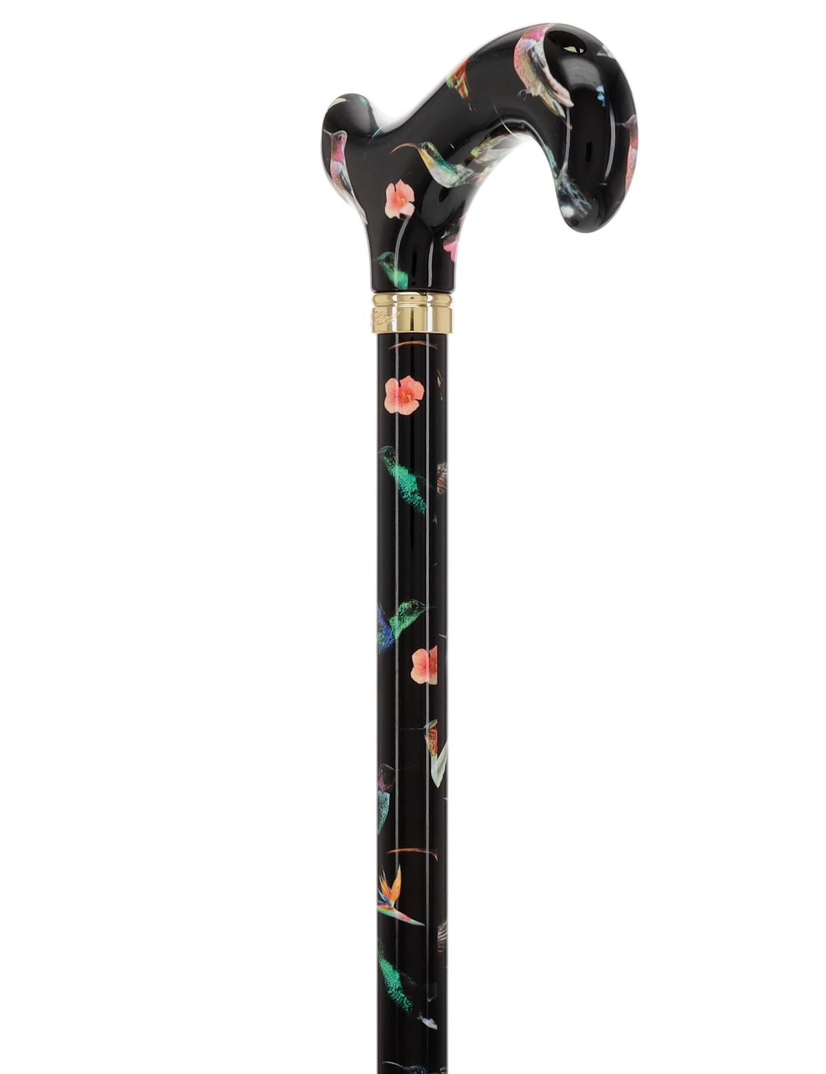 Flight of the Hummingbird Designer Pattern Folding Adjustable Cane Folding Canes - Tophatter Daily Deals