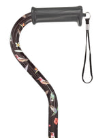 Flight of the Hummingbird Adjustable Cane: Comfort Grip Offset Adjustable Walking Canes - Tophatter Daily Deals