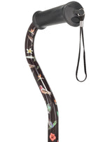 Flight of the Hummingbird Adjustable Cane: Comfort Grip Offset Adjustable Walking Canes - Tophatter Daily Deals