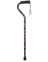 Flight of the Hummingbird Adjustable Cane: Comfort Grip Offset Adjustable Walking Canes - Tophatter Daily Deals