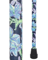 Designer Dark Blue Vivienne May: Comfort Grip Offset Cane Offset Handled Canes - Tophatter Daily Deals