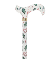 Holiday Cheer Designer Derby Adjustable Cane Adjustable Walking Canes - Tophatter Daily Deals