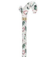Holiday Cheer Designer Derby Adjustable Cane Adjustable Walking Canes - Tophatter Daily Deals