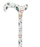 Holiday Cheer Designer Derby Adjustable Cane Adjustable Walking Canes - Tophatter Daily Deals