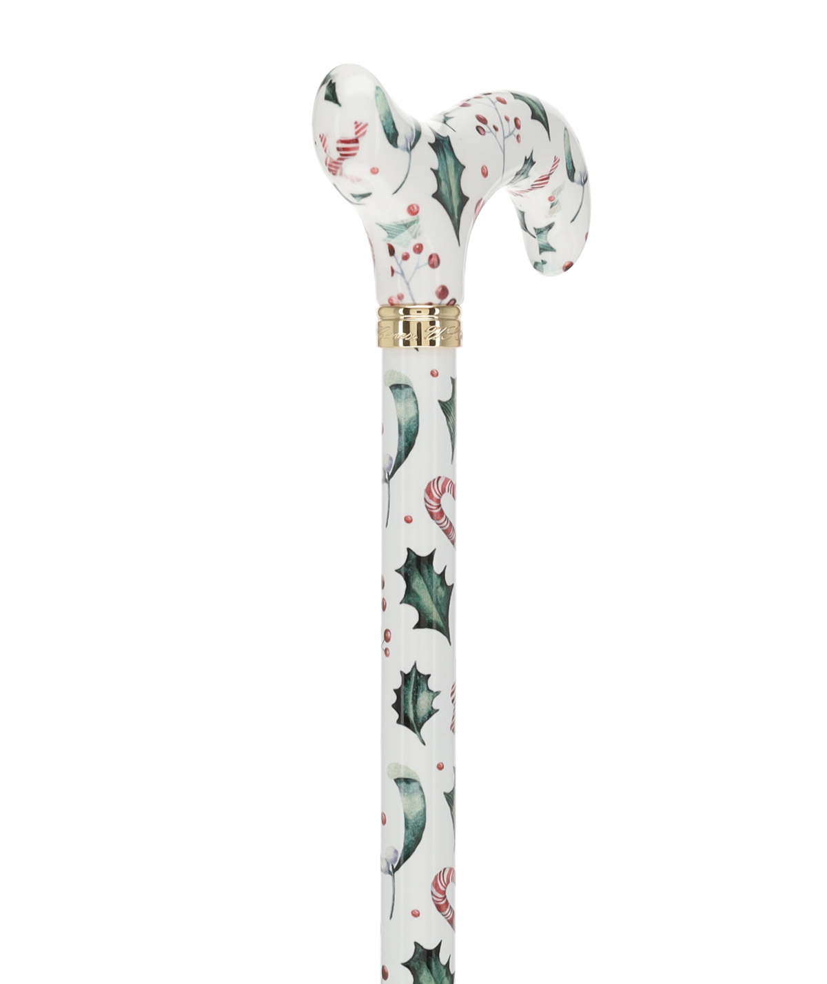 Holiday Cheer Designer Derby Adjustable Cane Adjustable Walking Canes - Tophatter Daily Deals