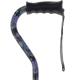 Purple Majesty Designer Cane: Comfort Grip & SafeTbase, Adjustable Safetbase Canes - Tophatter Daily Deals