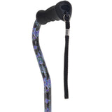 Purple Majesty Designer Cane: Comfort Grip & SafeTbase, Adjustable Safetbase Canes - Tophatter Daily Deals