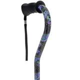 Purple Majesty Designer Cane: Comfort Grip & SafeTbase, Adjustable Safetbase Canes - Tophatter Daily Deals