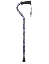 Purple Majesty Aluminum Convertible Quad Base Walking Cane - Adjustable Shaft Quad Base Canes - Tophatter Daily Deals