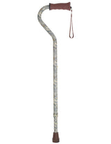 Golden Petals Adjustable Cane: Comfort Grip Offset Adjustable Walking Canes - Tophatter Daily Deals