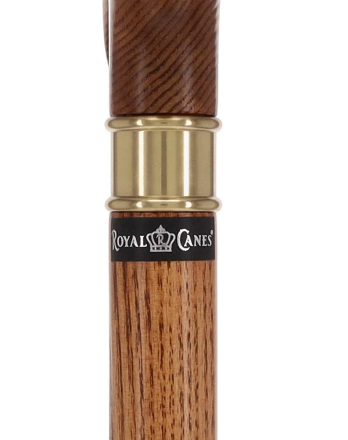 Super Strong Espresso Ash Wood Derby Cane - Elegant & Durable w/ Standard Option Extra Strong Walking Canes - Tophatter Daily Deals
