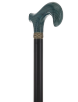 Super Strong - XL Size - Extra Long & Strong (Blue, Black, Pewter Collar) Derby Classic Walking Canes - Tophatter Daily Deals