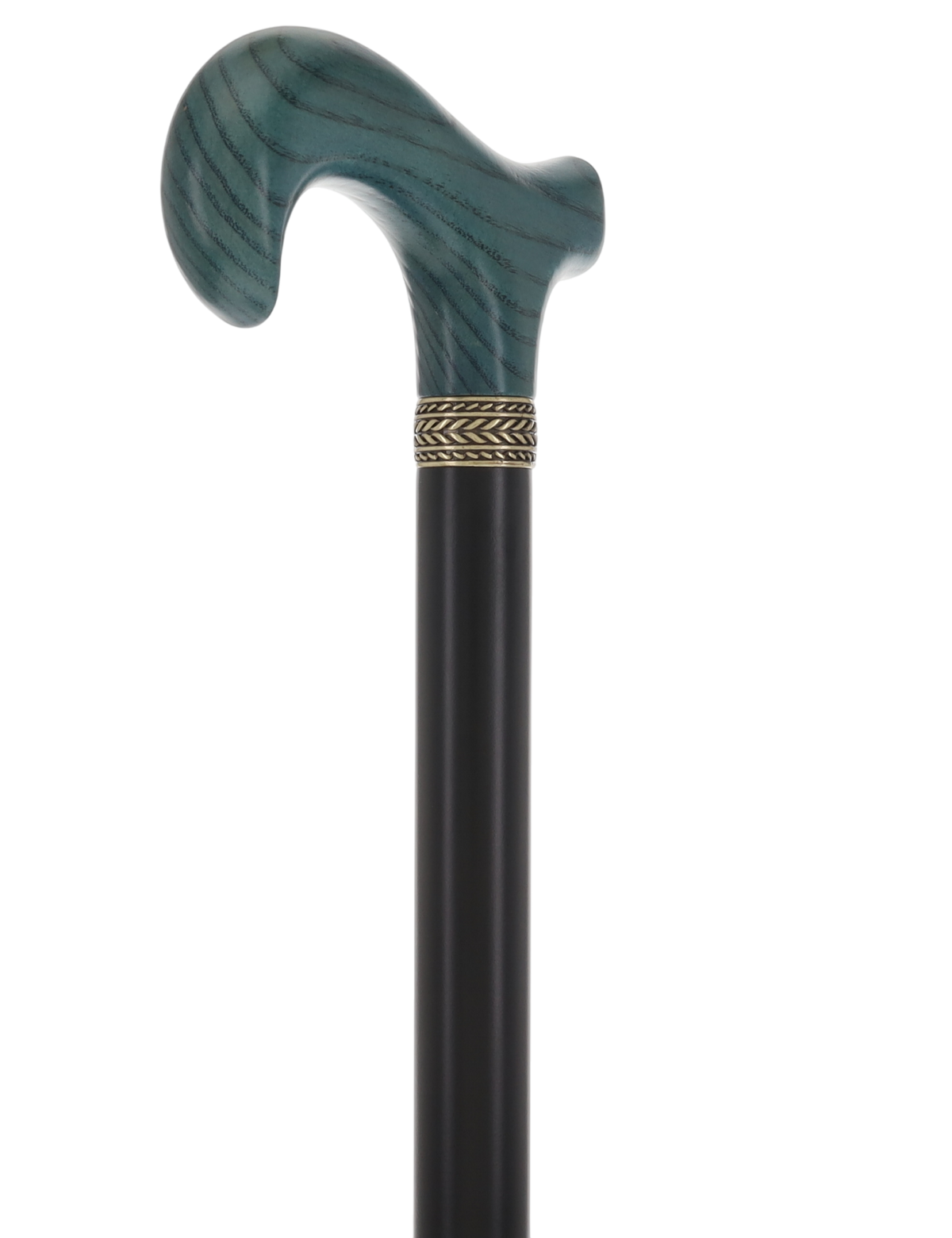 Super Strong - XL Size - Extra Long & Strong (Blue, Black, Pewter Collar) Derby Classic Walking Canes - Tophatter Daily Deals