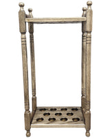 Collector's Dream:Rectangle Walking Cane Stand - Holds up to 11 Canes Walking Cane Stands - Tophatter Daily Deals