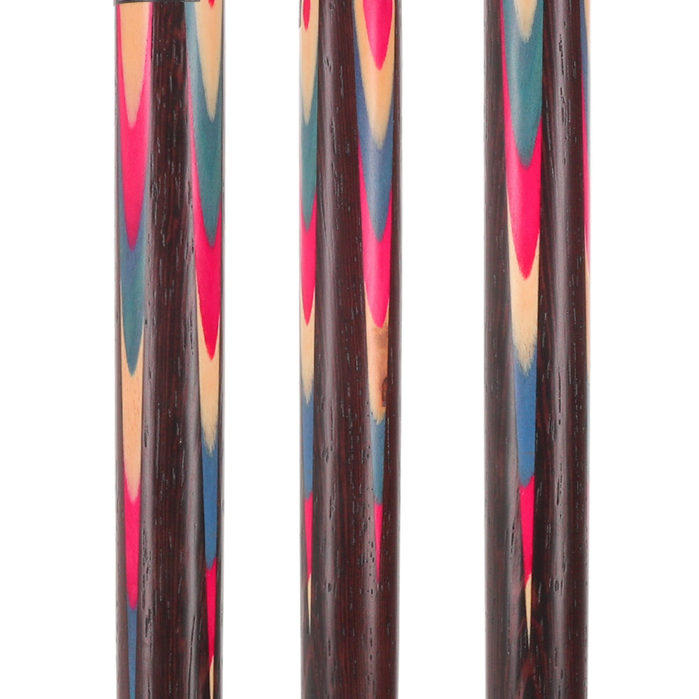 Patriotic Chrome Plated Eagle Head Cane: Inlaid Wenge Wood Bird Walking Canes - Tophatter Daily Deals