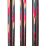 Patriotic Chrome Plated Eagle Head Cane: Inlaid Wenge Wood Bird Walking Canes - Tophatter Daily Deals