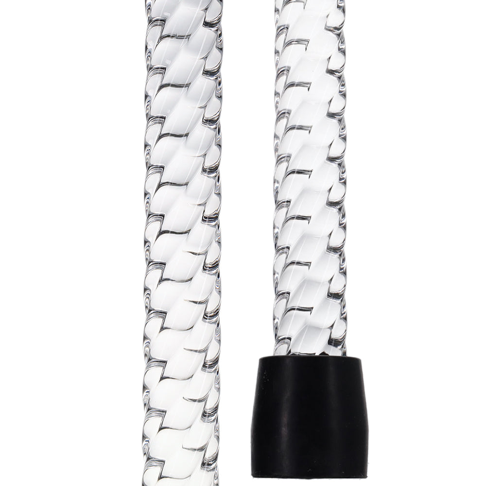 Crystal Ridges Clear Lucite Shaft J Tourist Walking Cane Clear Lucite Walking Canes - Tophatter Daily Deals