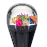Real Dried Flower Clear Lucite Knob Stick: Beechwood Shaft Ball Clock Handle Walking Canes - Tophatter Daily Deals