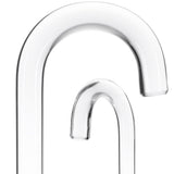 Invisible See Thru J Handle Lucite Tourist Walking Cane Clear Lucite Walking Canes - Tophatter Daily Deals