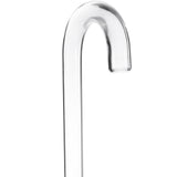 Invisible See Thru J Handle Lucite Tourist Walking Cane Clear Lucite Walking Canes - Tophatter Daily Deals