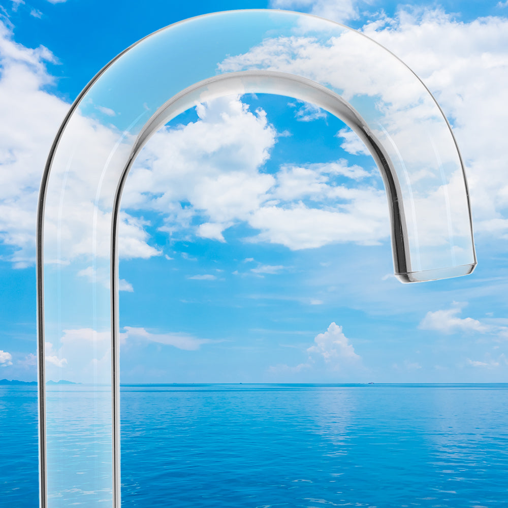 Invisible See Thru J Handle Lucite Tourist Walking Cane Clear Lucite Walking Canes - Tophatter Daily Deals