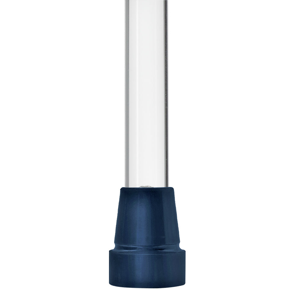 Elevate Style: Clear Lucite Cane with Customizable Collar Clear Lucite Walking Canes - Tophatter Daily Deals