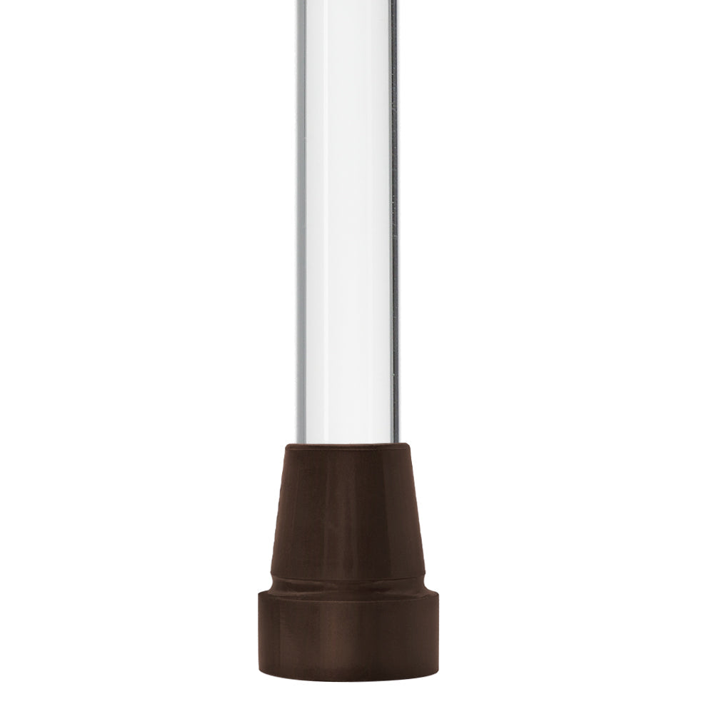 Elevate Style: Clear Lucite Cane with Customizable Collar Clear Lucite Walking Canes - Tophatter Daily Deals