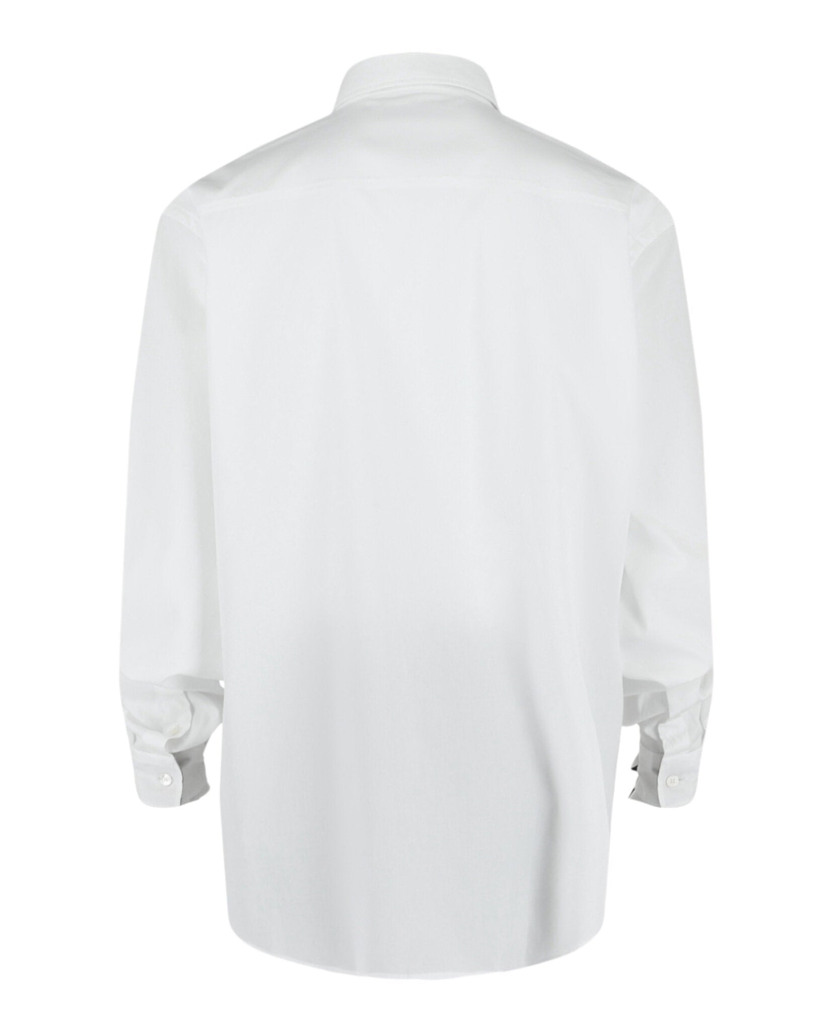 Burberry Stretch Cotton Poplin Shirt Long Sleeves - Tophatter Daily Deals