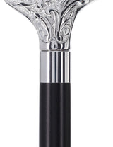 Derby Premium Chrome Brass Cane - Custom Shaft & Collar Plated Handle Walking Canes - Tophatter Daily Deals