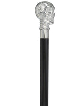 Skull Premium Chrome Brass Cane: Laser-Etched Custom Shaft Skull Walking Canes Dragon Walking Canes - Tophatter Daily Deals