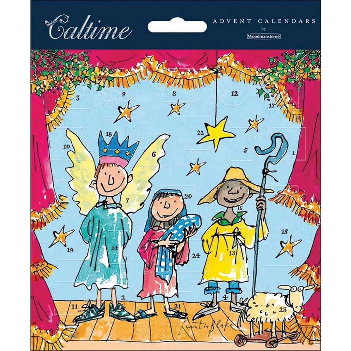 Quentin Blake The Story of Jesus Christmas Advent Calendar Greetings Card Advent Calendar - Tophatter Daily Deals
