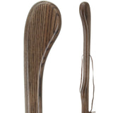 Black Ash Riverbend Hiking Staff: Durable & Natural Design Natural Wood Hiking Staffs - Tophatter Daily Deals