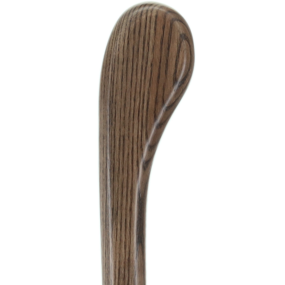 Black Ash Riverbend Hiking Staff: Durable & Natural Design Natural Wood Hiking Staffs - Tophatter Daily Deals
