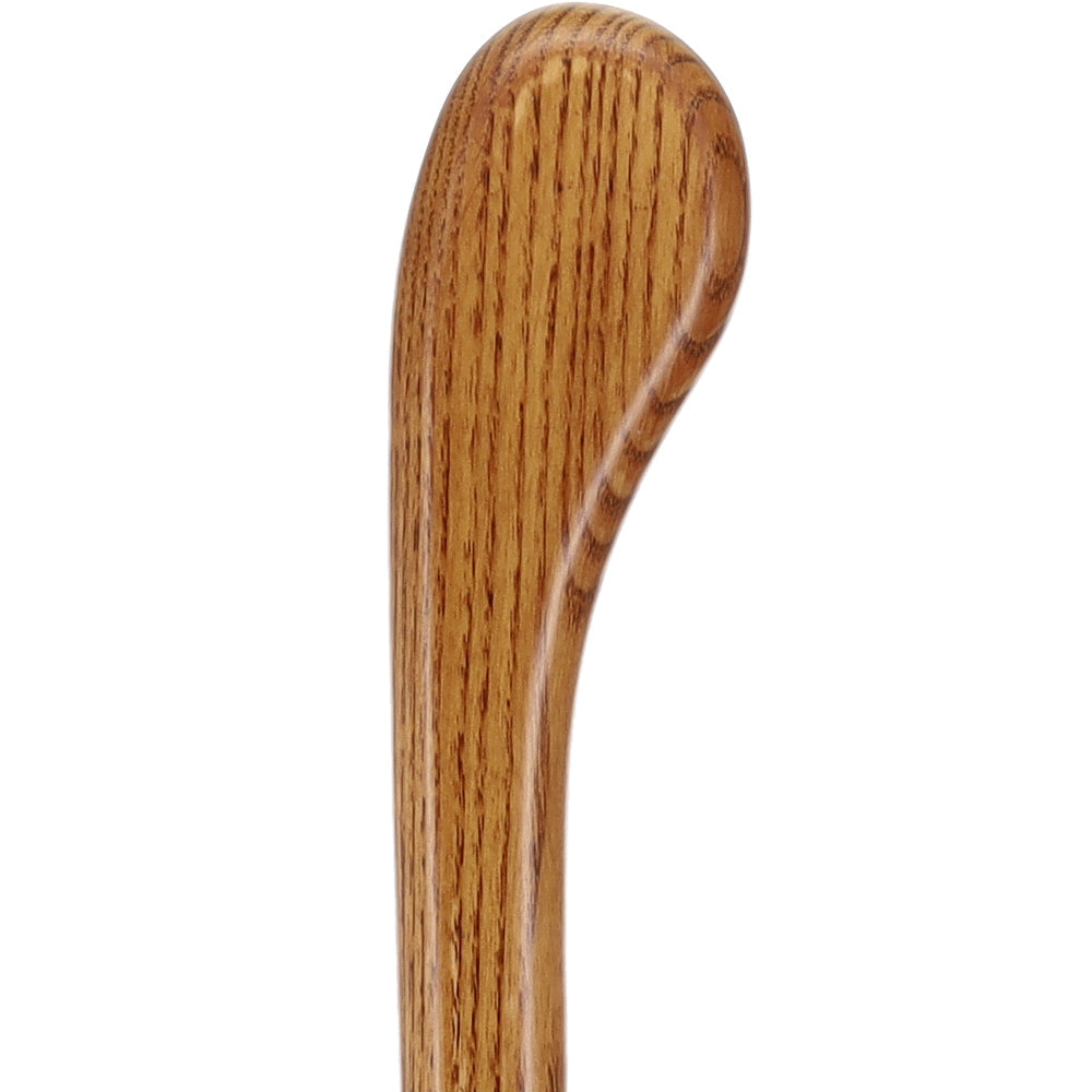 Brown Ash Riverbend Hiking Staff: Durable & Natural Design Natural Wood Hiking Staffs - Tophatter Daily Deals