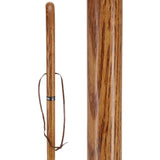 Brown Ash Riverbend Hiking Staff: Durable & Natural Design Natural Wood Hiking Staffs - Tophatter Daily Deals