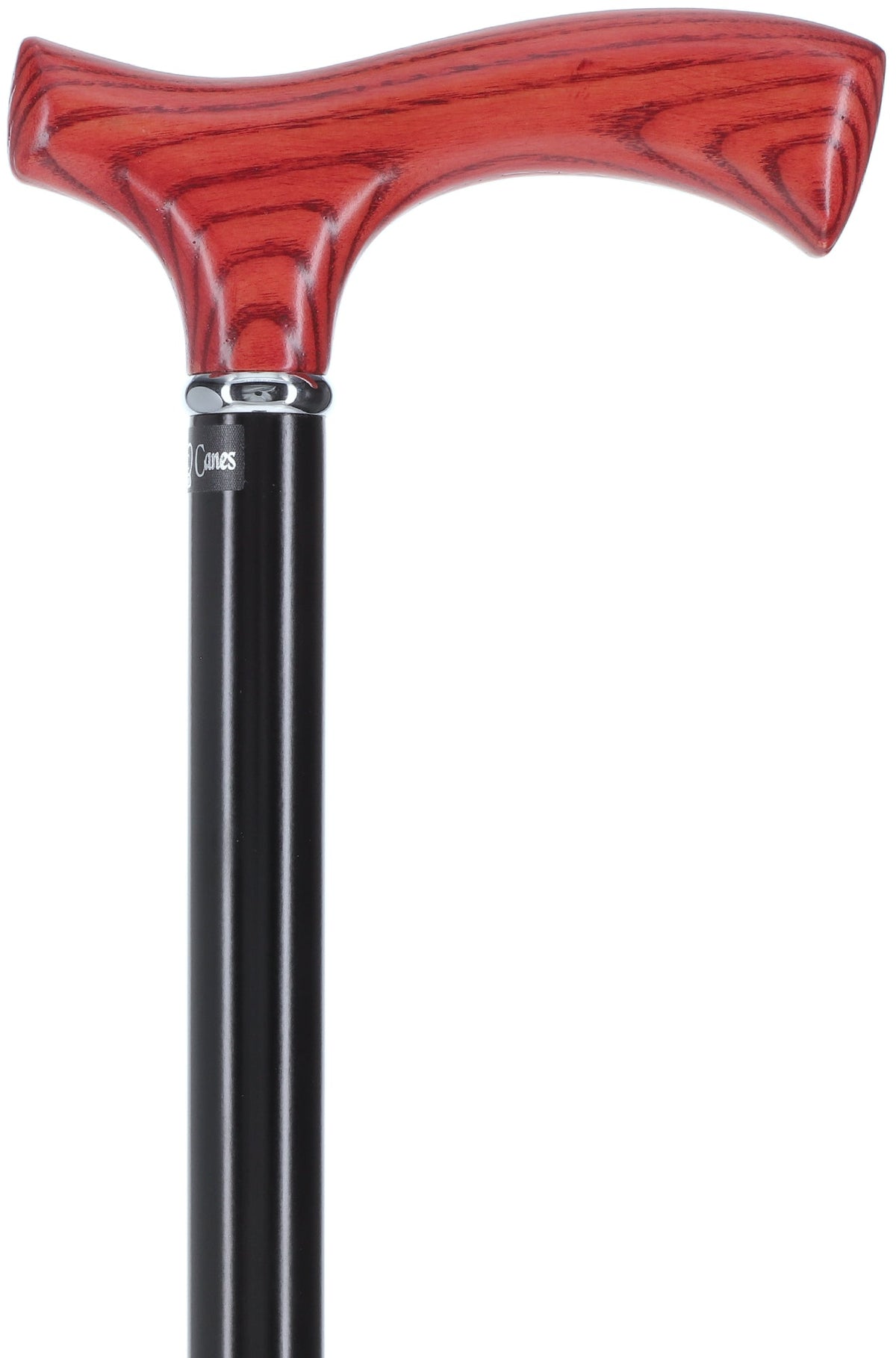 Fritz Comfort Handle Standard Size Simple Collar (Mahogany, Black) Fritz Handle Walking Canes - Tophatter Daily Deals