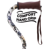 Dog Lovers' Choice: Comfort Grip Offset Walking Cane Dog Walking Canes - Tophatter Daily Deals